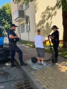 Potrącenie mężczyzny prowadzącego rower na przejściu dla pieszych przy ulicy Chopina w Kwidzynie