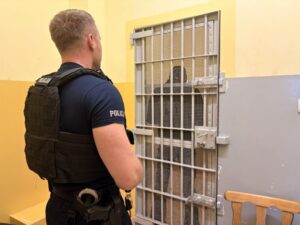 Policyjny radiowóz na sygnale. Zatrzymani poszukiwani Kwidzyn i okolice