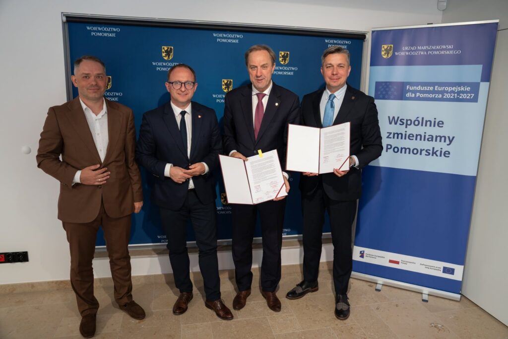 Rewitalizacja Prabut i podpisanie porozumienia dotyczącego projektów z Funduszy Europejskich dla Pomorza