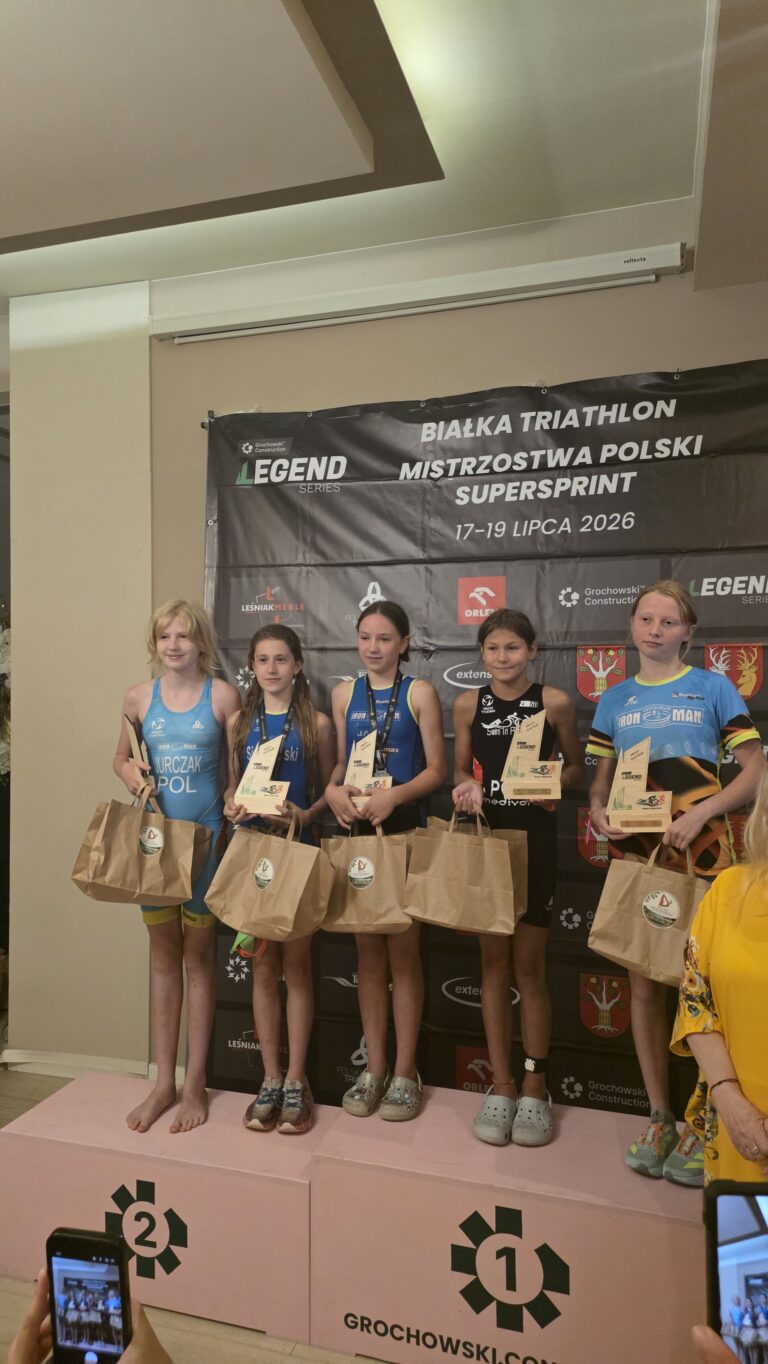 Zawodnicy KTS IRONMAN Kwidzyn po sukcesach podczas zawodów triathlonowych w Białce Parczewskiej