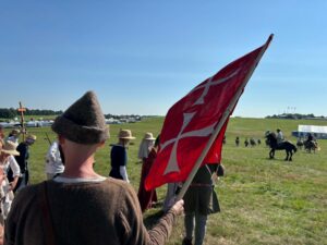 Kwidzyńska Rota Mieszczańska podczas inscenizacji bitwy pod Grunwaldem