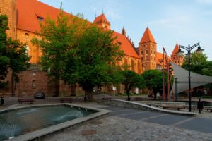 Zamek w Kwidzynie i konferencja dotycząca prac budowlano-konserwatorskich