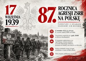 Obchody 87. rocznicy agresji ZSRR na Polskę 17 września 2026 roku