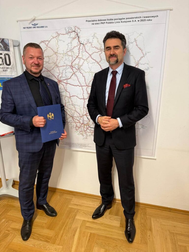 Spotkanie w Ministerstwie Infrastruktury dotyczące kolei w Kwidzynie