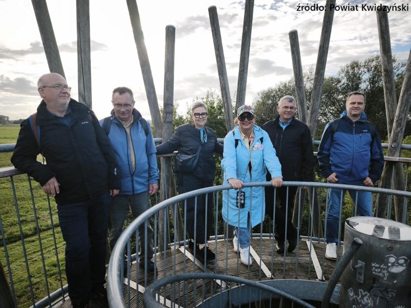 Delegacja Powiatu Kwidzyńskiego podczas wizyty w Powiecie Osterholz