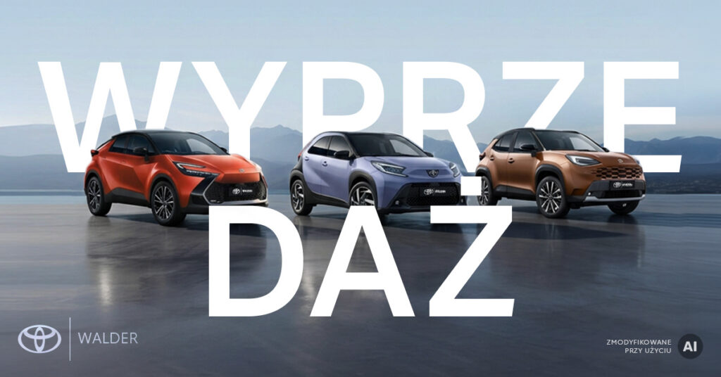 Toyota z wyprzedaży rocznika 2026 w Toyota Walder Grudziądz